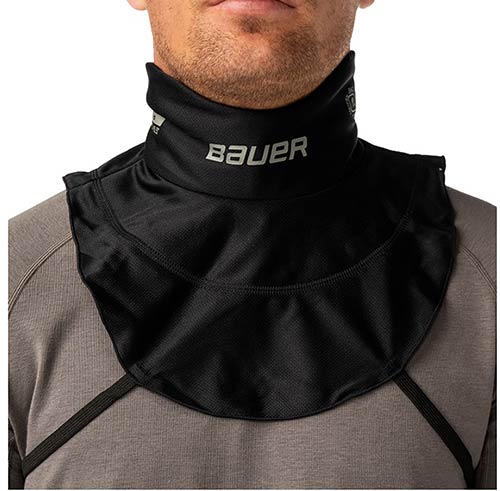 Bauer Bodyguard Protège cou bavette anti-coupure Bib Senior