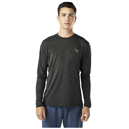 Bauer Core FLC LS Tech Tee Senior Szary