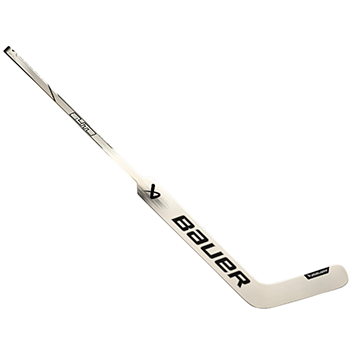 Bauer Elite Comp Goalie Stick Senior white-black