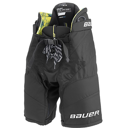 Bauer Elite Ishockey Skyddsbyxor Junior Svart