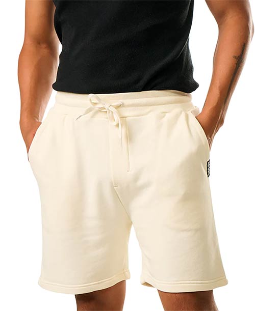 Bauer French Terry Shortsit Senior kermanvalkoinen