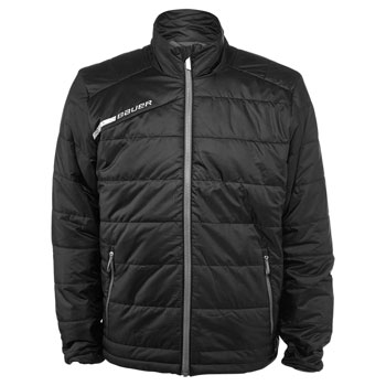 Bauer Full Zip Bubble Flex Chaqueta Bambini Junior negro