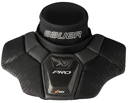 Bauer Goalie Throat Protector Pro BNQ cut resistant Senior