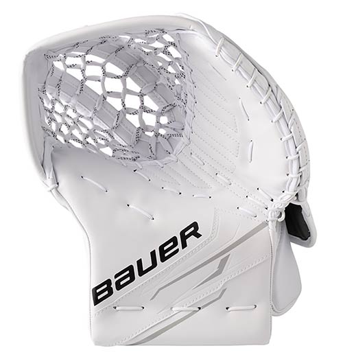 Bauer GSX III Ice Hockey Goalie Catch Glove Intermediate Whi