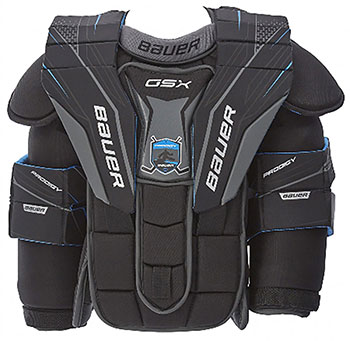 Bauer GSX portero protector de pecho en el brazo Bambini