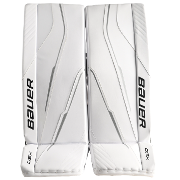 Bauer GSX Second Editon II Goalie Leg Pad Intermediate white