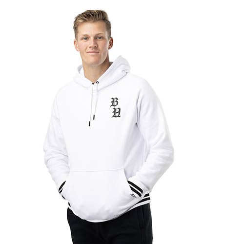 Bauer Hoodie Street Sweat à capuche Senior blanc