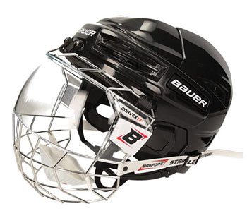 Bauer IMS 5.0 Helm + Vollvisier BoSport Senior (Bundle)