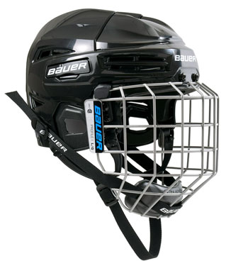 Bauer IMS 5.0 helmet combo (incl. cage) black