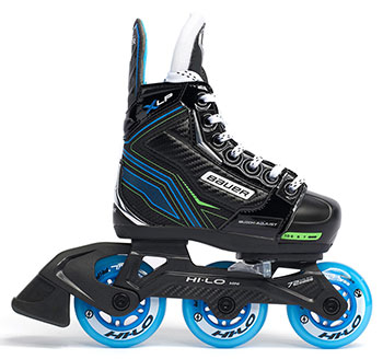 Bauer Inline und Street Hockey Skate X-LP verstellbar Kinder