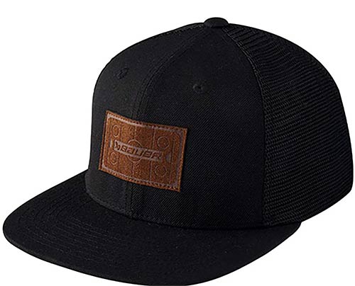 Bauer Leather Patch Snapback Capellini Senior nero