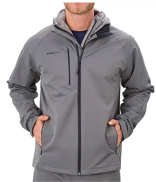 Bauer Lightweight Jacket Senior Grey
