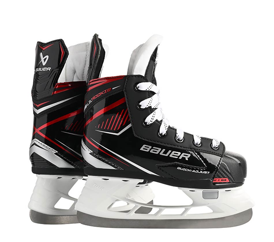 Bauer LIL' ROOKIE Justerbara Hockeyskridskor Junior