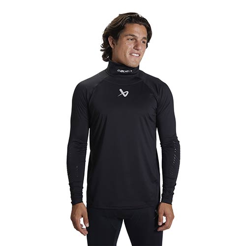Bauer LS Halsskyddstrja Senior svart