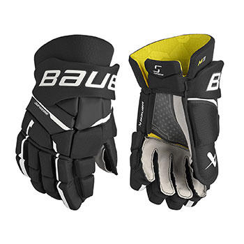 Bauer M3 Supreme gant Senior noir-blanc