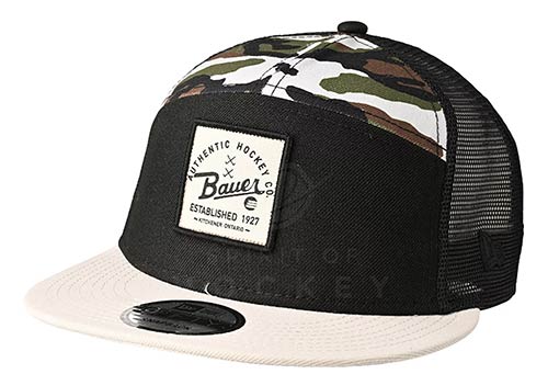 Bauer New Era 9Fifty Cap Patch Camouflage Senior One Size