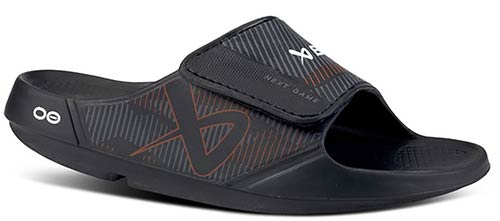 Bauer OOFOS Sport Flex Slide sanday Czarny