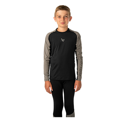 Bauer Performance LS Baselayer II overdel Bambini sort