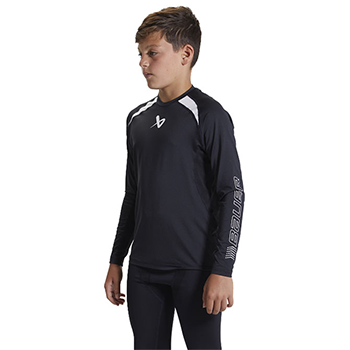 Bauer Performance LS Baselayer svedtrøje ungdom svart