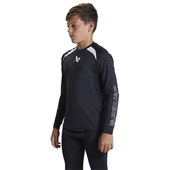 Bauer Performance LS Baselayer Top giovent nero
