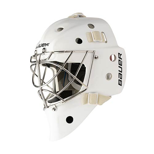 Bauer Profile 940 mask cert Cat Eye Gitter Senior hvid