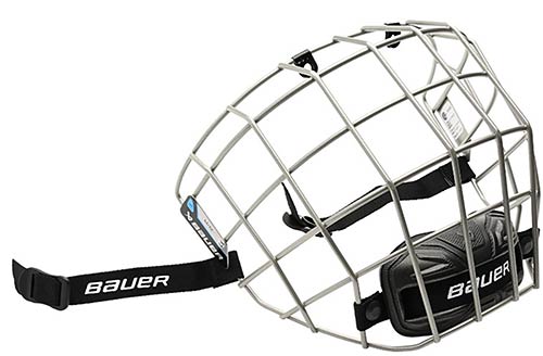 Bauer Profile I Facemask Gitter fr Eishockeyhelm silber