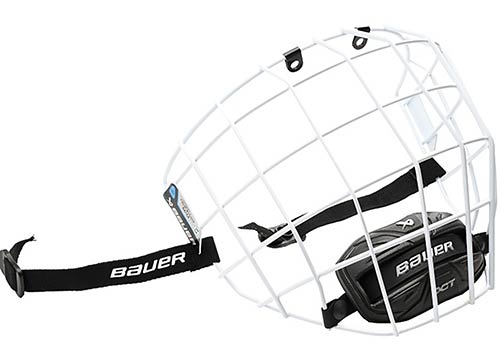 Bauer Profile II Facemask Griglia nero-bianco