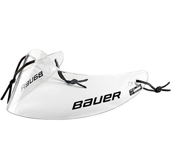 Bauer Profile Lexan protector de garganta Senior