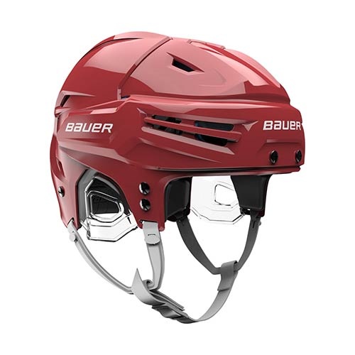 Bauer Re-Akt 65 casco Senior rojo