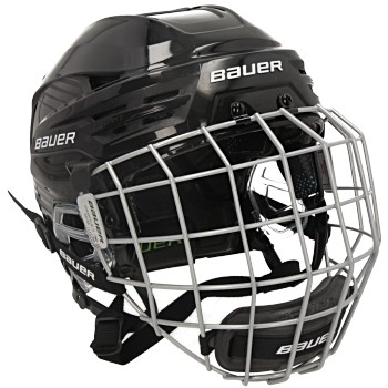 Bauer Re-Akt 85 casco combo con griglia Senior nero