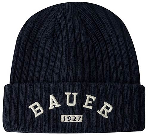Bauer Ribbed Knit Toque Czapka Senior ciemny niebieski