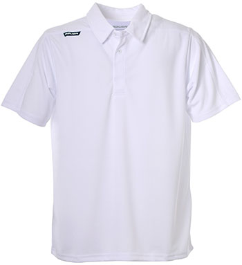 Bauer Sport Polo Camiseta Senior blanco