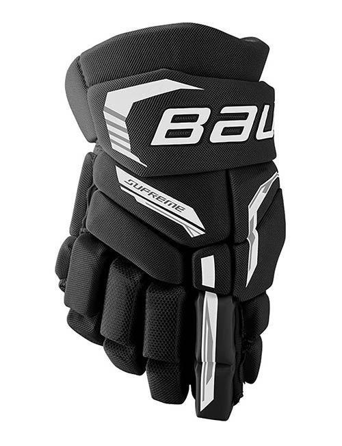 Bauer Supreme F40 hanskat Junior musta-valkoinen