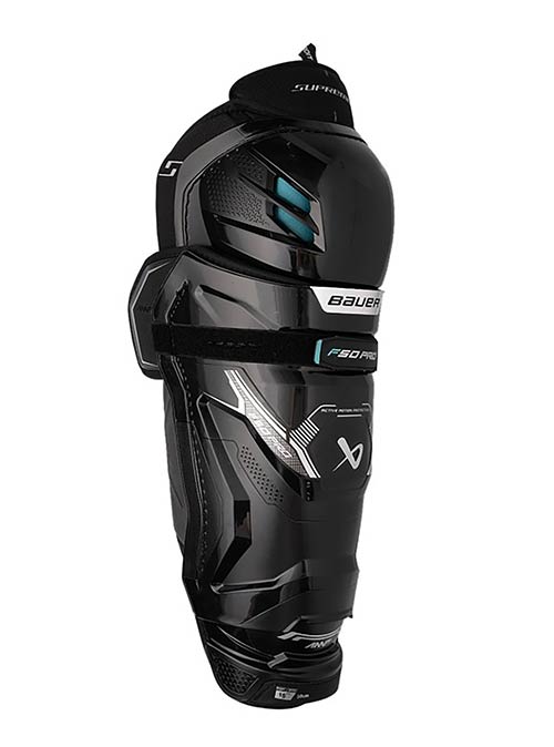 Bauer Supreme F50 Pro espinilleras Junior