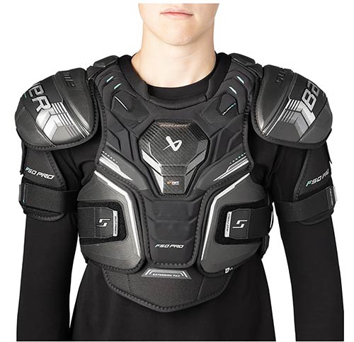 Bauer Supreme F50 Pro naramienniki Senior