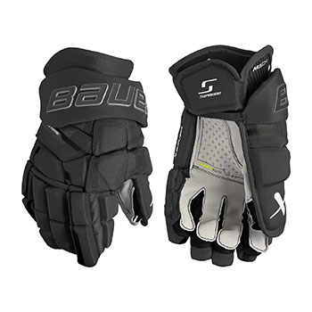 Bauer Supreme Mach gant Intermdiaire noir