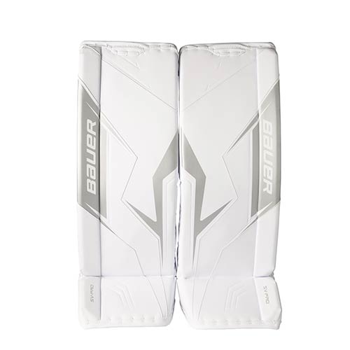 Bauer SV-Pro Målmand Benskinner Senior hvid