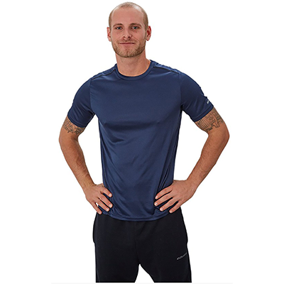 Bauer Team Tech Tee Vapor Marineblå Senior