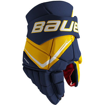 Bauer Vapor Fly40 Gants Intermediate marine-oro