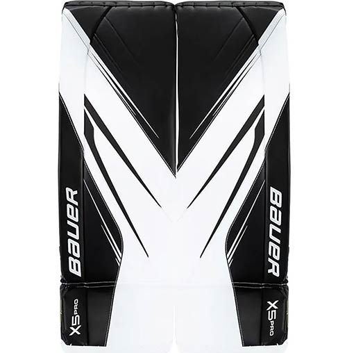 Bauer X5 Pro Vapor goalie Ice Hockey Pad Senior White-black
