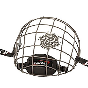 Bosport Cage Face Protector Uni Titanium Junior