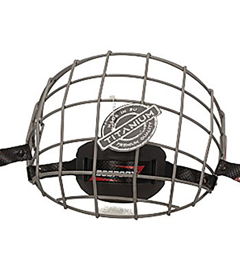 Bosport Cage Face Protector Uni Titanium Youth