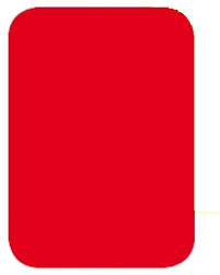 Carte d'arbitre Rouge