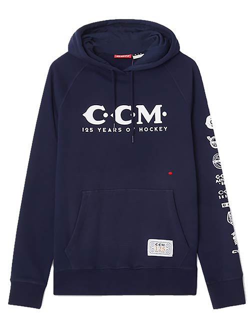 CCM 125 års jubilæum for ishockey Hockyhoodie Senior flåde