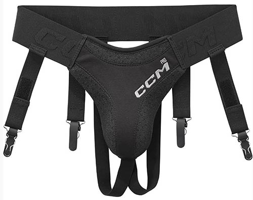 CCM 3in1 Pro Jock Combo Skridtbeskyttere og Strømpeholder