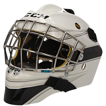 CCM Axis 1.5 goalie mask youth white-black