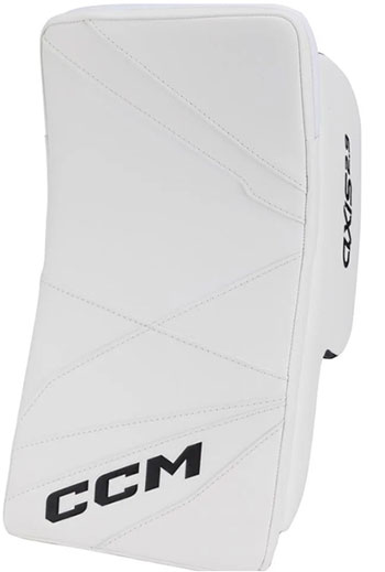 CCM AXIS 2.9 Goalie Blocker Intermediate white-white