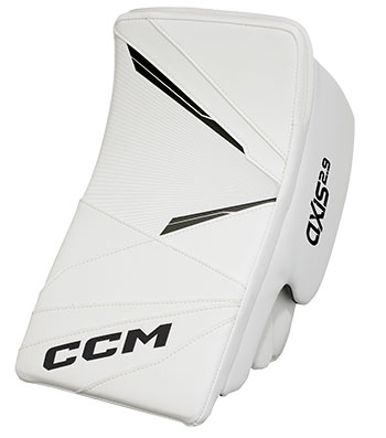 CCM AXIS 2.9 Goalie Blocker Senior white-black