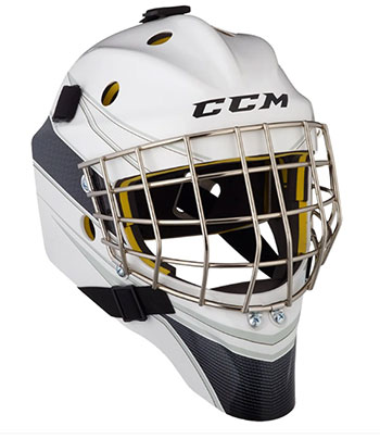 CCM AXIS A1.5 Goalie mask Senior white-black