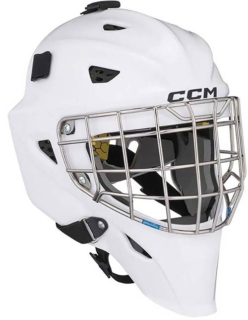CCM Axis F5 Mask Ungdom hvid